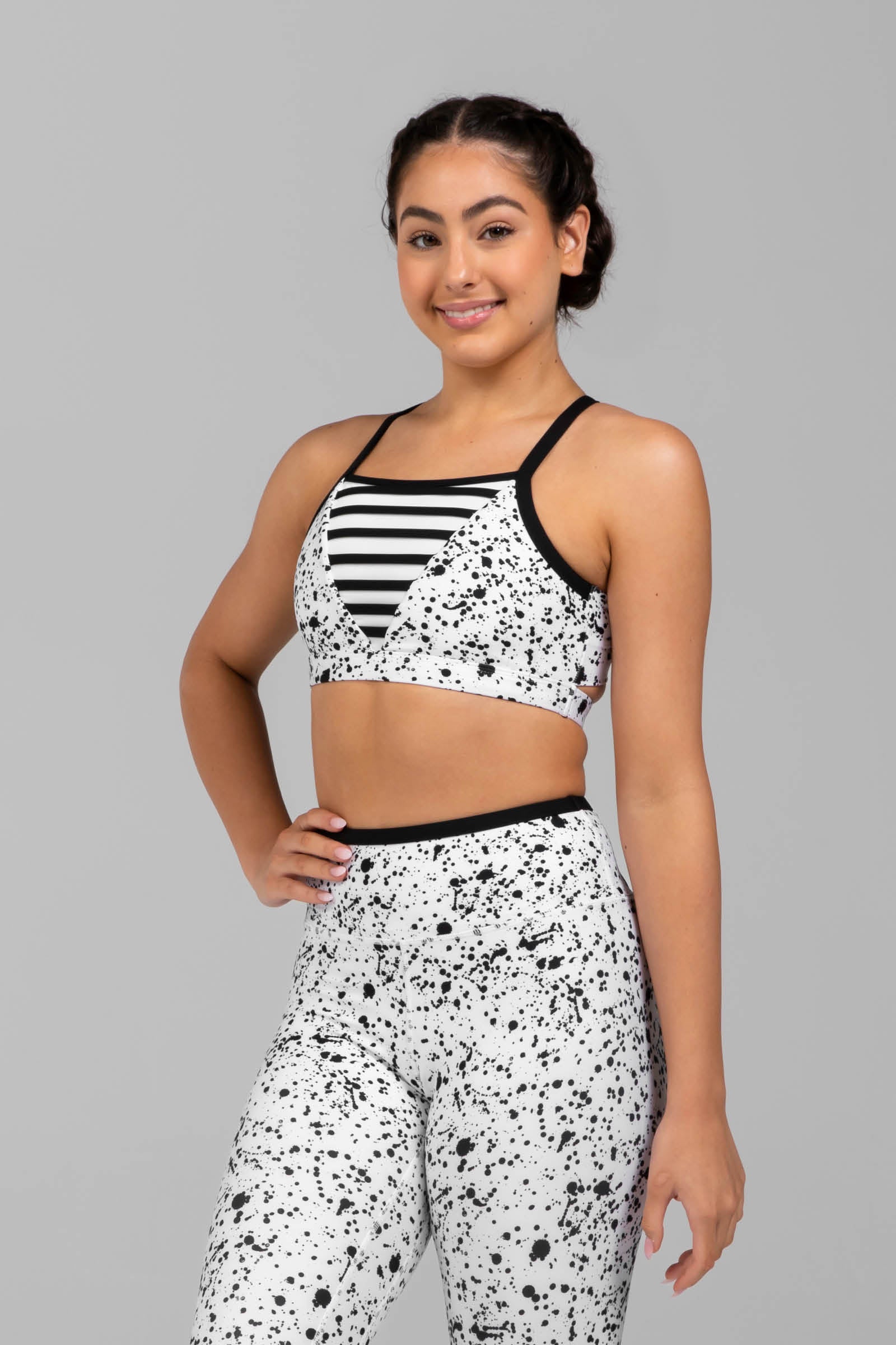 Speckled Spot Crop Top